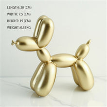 Load image into Gallery viewer, INS Nordic Creative Resin Balloon Dog Gift Living Room Liquor Cabinet Milk Tea Shop Desktop Decoration Animal Girl Gift