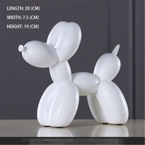 INS Nordic Creative Resin Balloon Dog Gift Living Room Liquor Cabinet Milk Tea Shop Desktop Decoration Animal Girl Gift