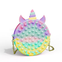 Load image into Gallery viewer, Hey Unicorn Pop It Purse