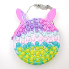 Load image into Gallery viewer, Hey Unicorn Pop It Purse