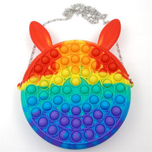 Load image into Gallery viewer, Hey Unicorn Pop It Purse