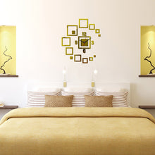 Load image into Gallery viewer, Modern Sun Decorative Mirror Wall Clock