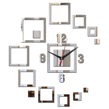 Load image into Gallery viewer, Modern Sun Decorative Mirror Wall Clock